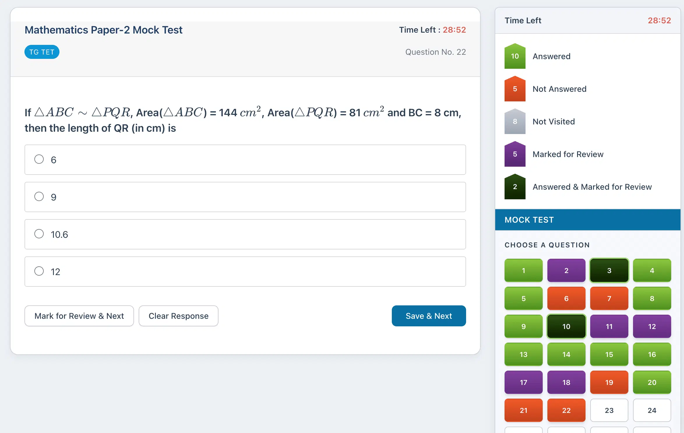  Not perfect with online format?
 Master the format with our realistic tests 🎯